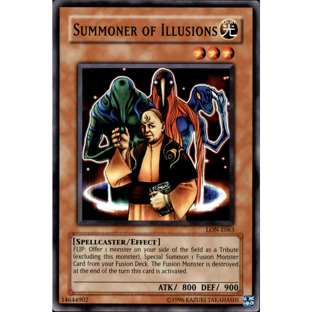 Summoner of Illusions LON-063 Yu-Gi-Oh! Card from the Labyrinth of Nightmare Set