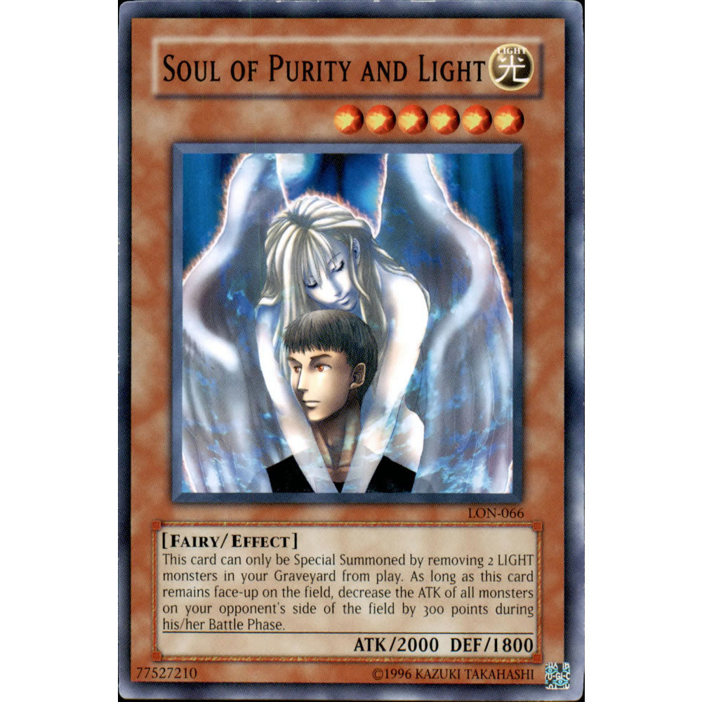 Soul of Purity and Light LON-066 Yu-Gi-Oh! Card from the Labyrinth of Nightmare Set