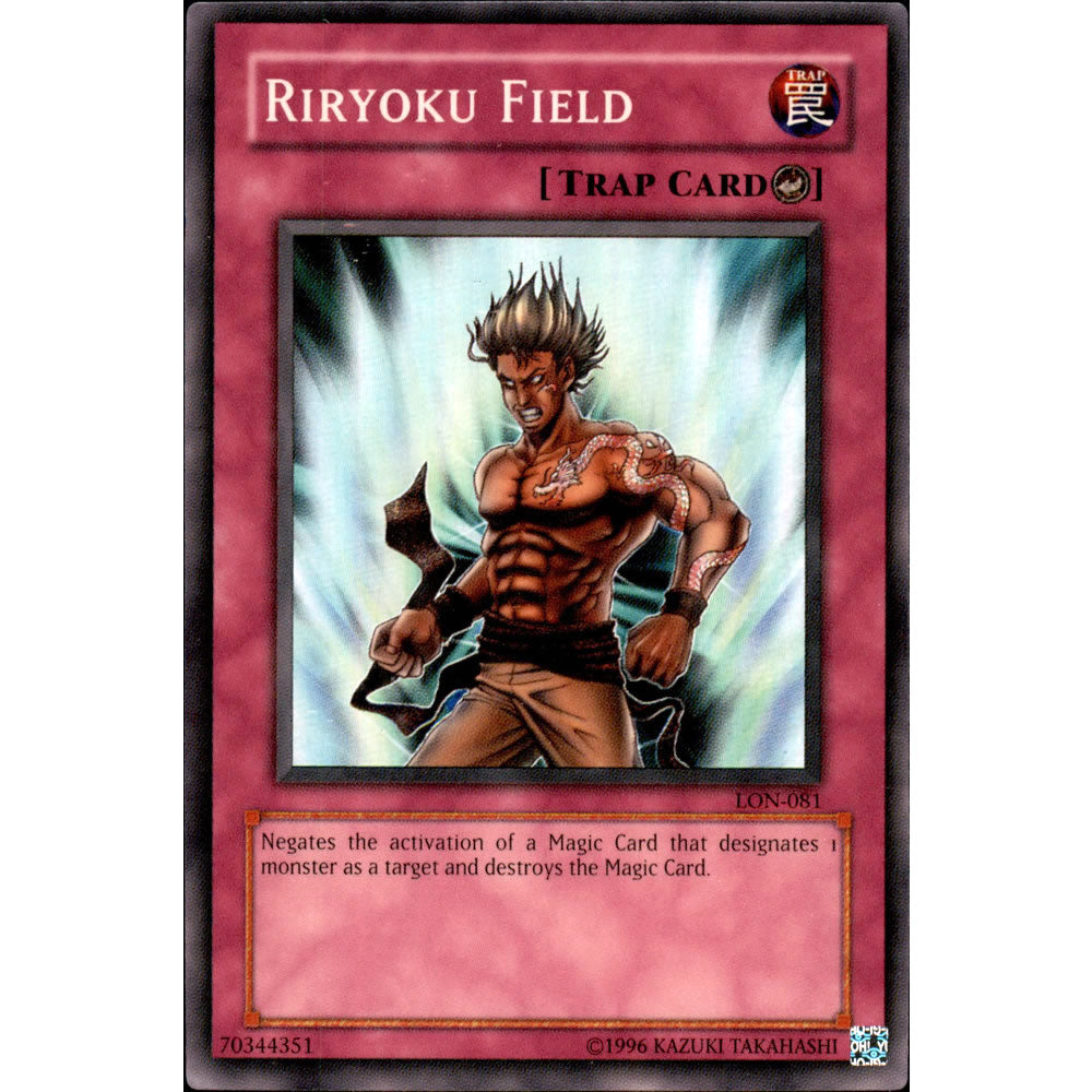 Riryoku Field LON-081 Yu-Gi-Oh! Card from the Labyrinth of Nightmare Set