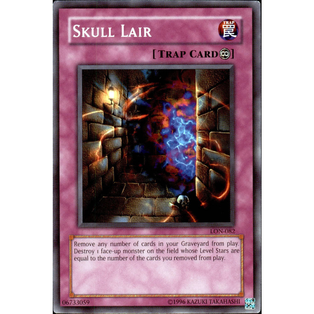 Skull Lair LON-082 Yu-Gi-Oh! Card from the Labyrinth of Nightmare Set