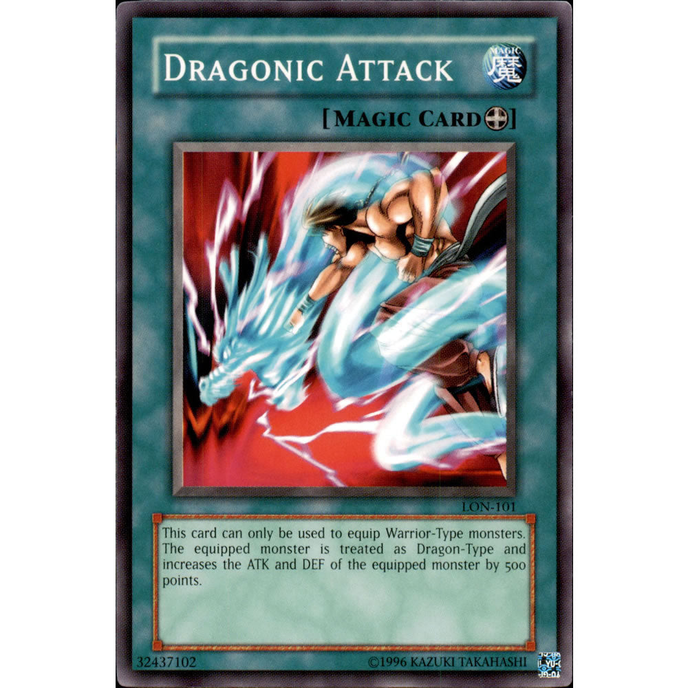 Dragonic Attack LON-101 Yu-Gi-Oh! Card from the Labyrinth of Nightmare Set