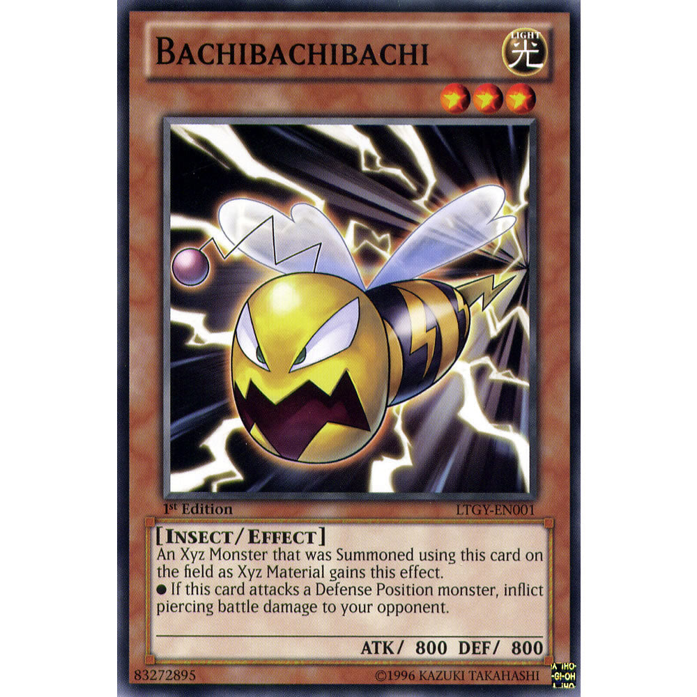 Bachibachibachi LTGY-EN001 Yu-Gi-Oh! Card from the Lord of the Tachyon Galaxy Set