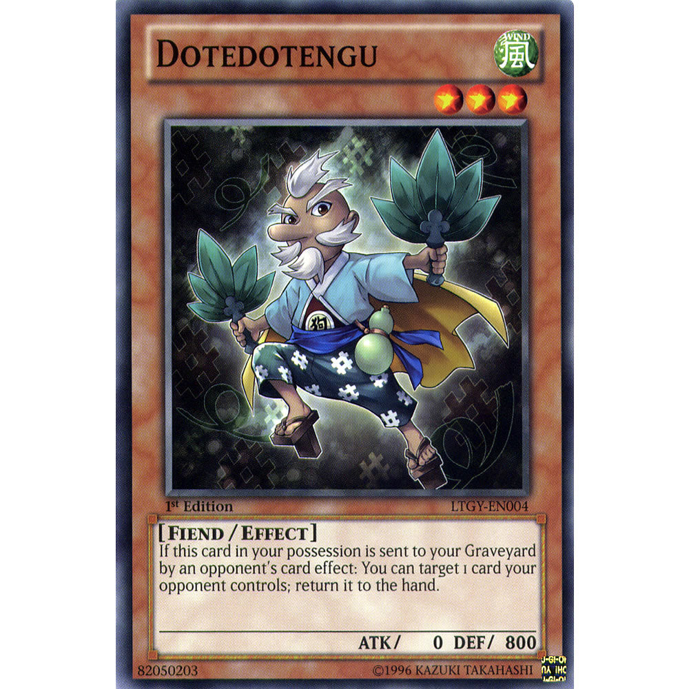 Dotedotengu LTGY-EN004 Yu-Gi-Oh! Card from the Lord of the Tachyon Galaxy Set
