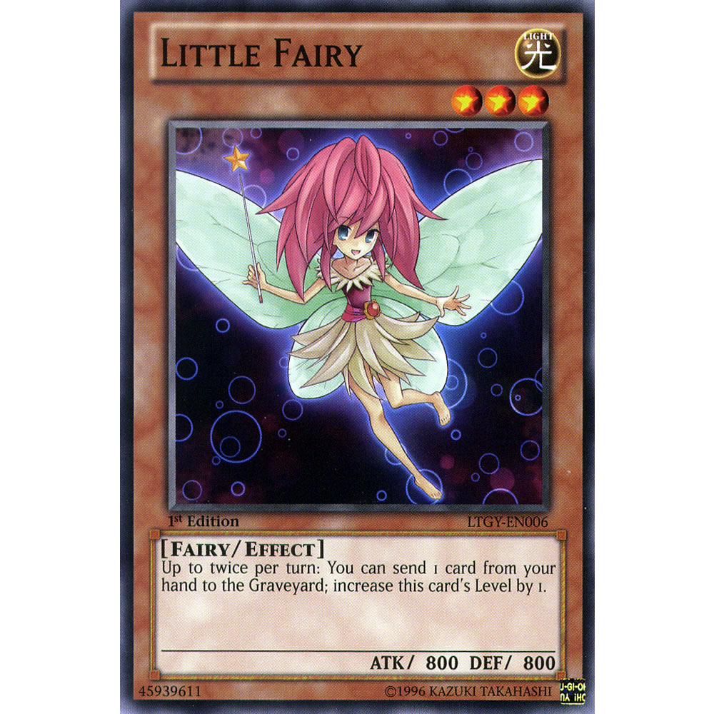 Little Fairy LTGY-EN006 Yu-Gi-Oh! Card from the Lord of the Tachyon Galaxy Set