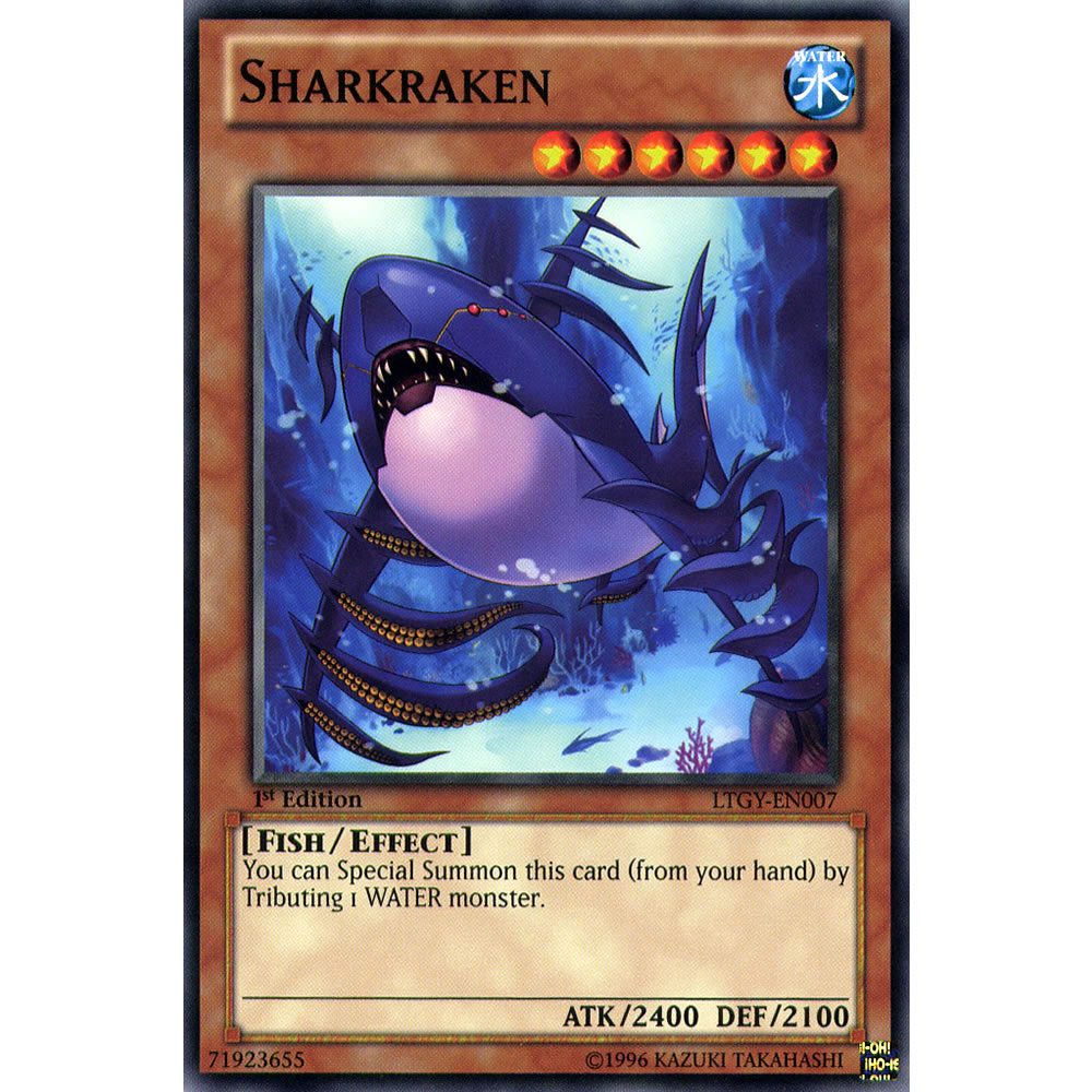 Sharkraken LTGY-EN007 Yu-Gi-Oh! Card from the Lord of the Tachyon Galaxy Set