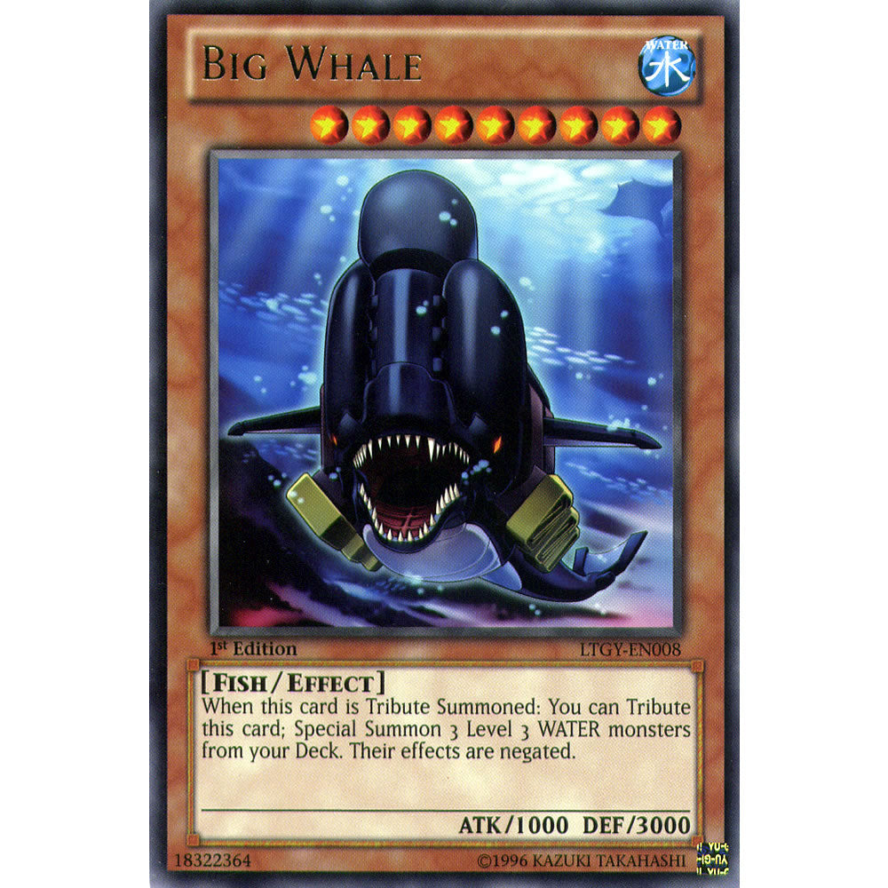 Big Whale LTGY-EN008 Yu-Gi-Oh! Card from the Lord of the Tachyon Galaxy Set