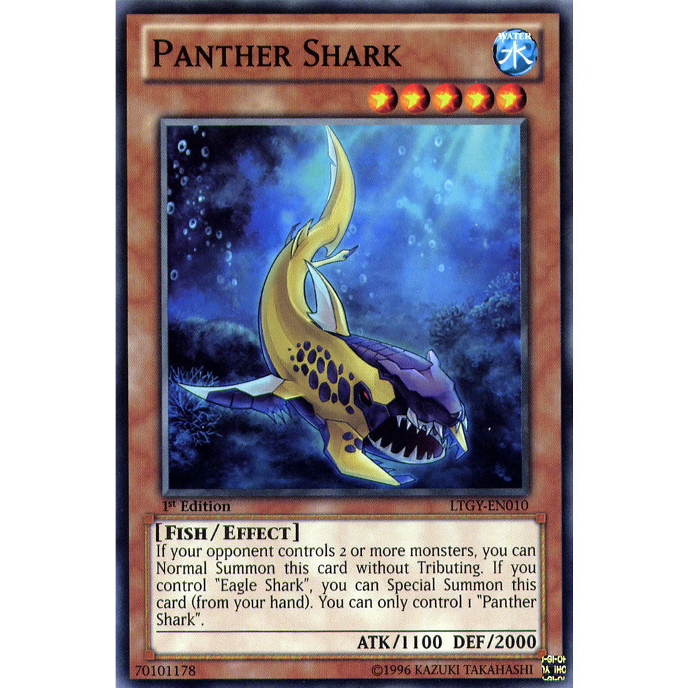Panther Shark LTGY-EN010 Yu-Gi-Oh! Card from the Lord of the Tachyon Galaxy Set