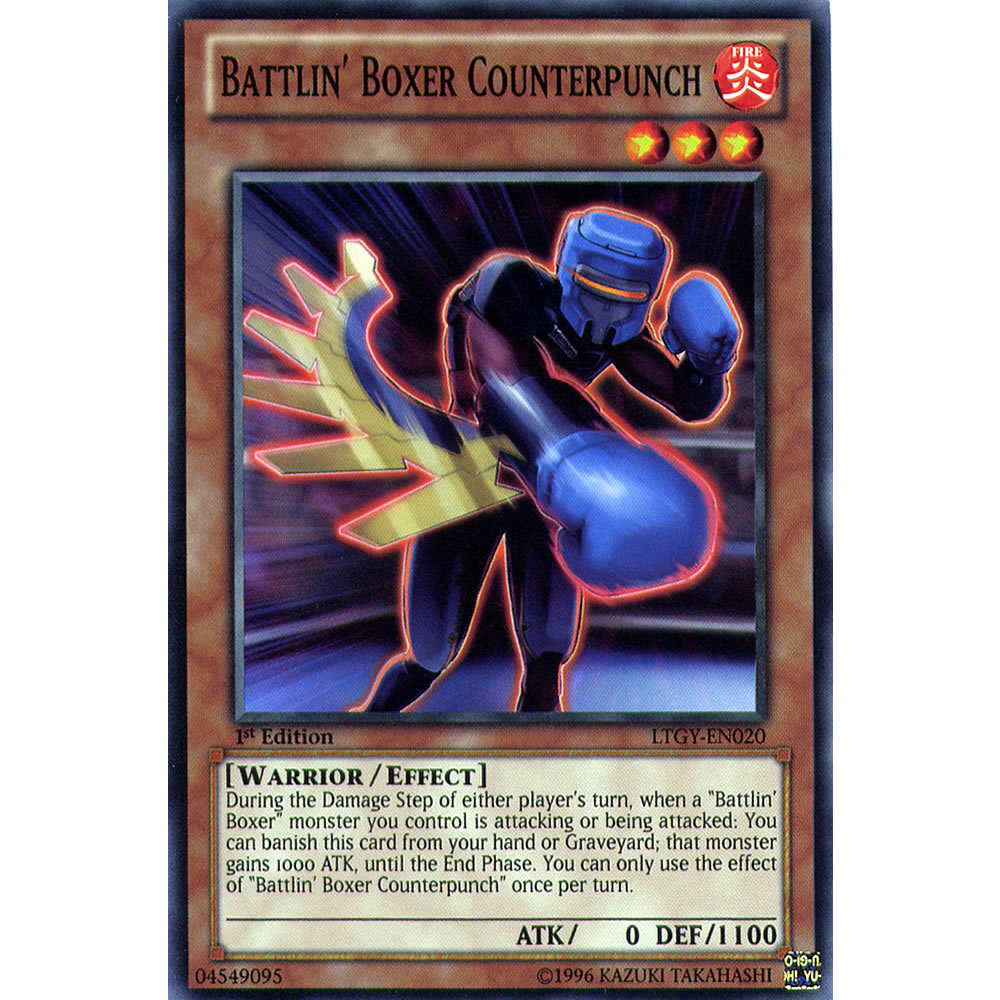 Battlin' Boxer Counterpunch LTGY-EN020 Yu-Gi-Oh! Card from the Lord of the Tachyon Galaxy Set