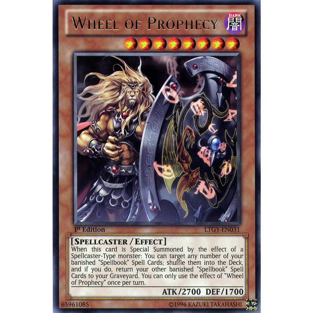 Wheel of Prophecy LTGY-EN031 Yu-Gi-Oh! Card from the Lord of the Tachyon Galaxy Set