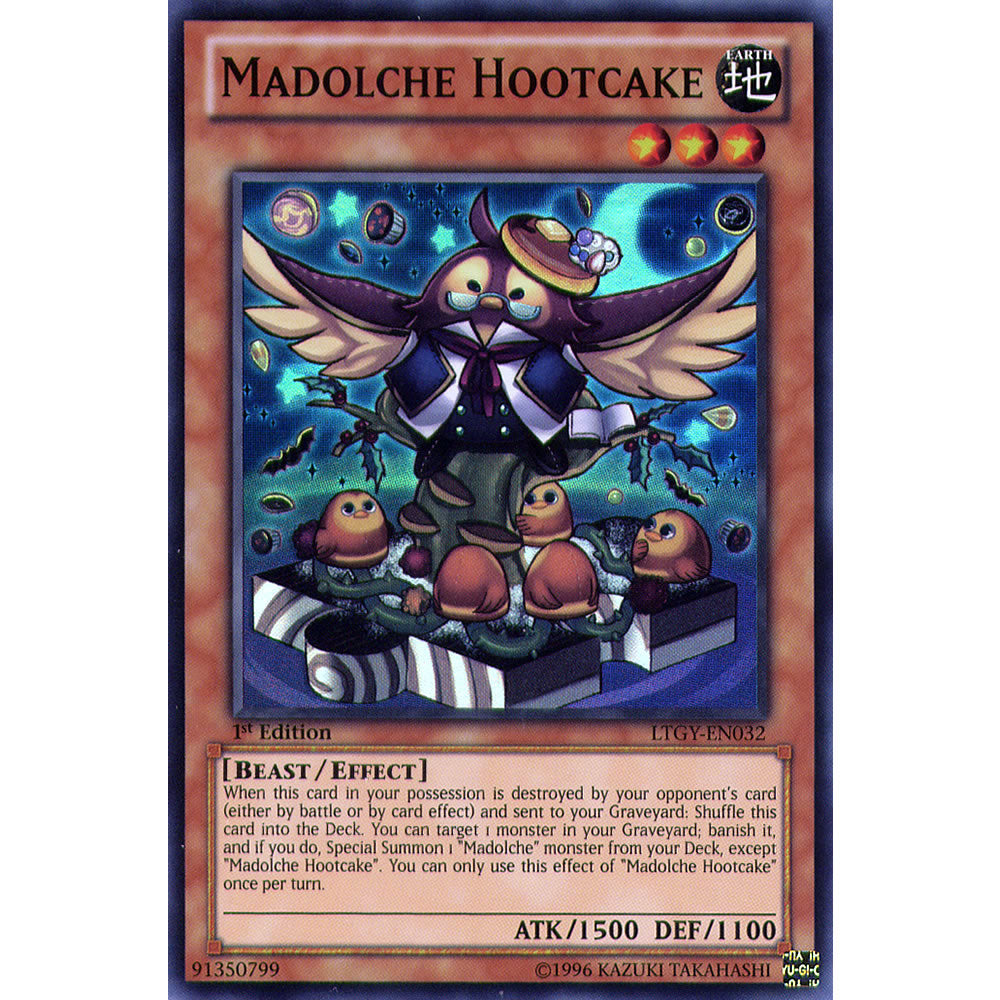 Madolche Hootcake LTGY-EN032 Yu-Gi-Oh! Card from the Lord of the Tachyon Galaxy Set