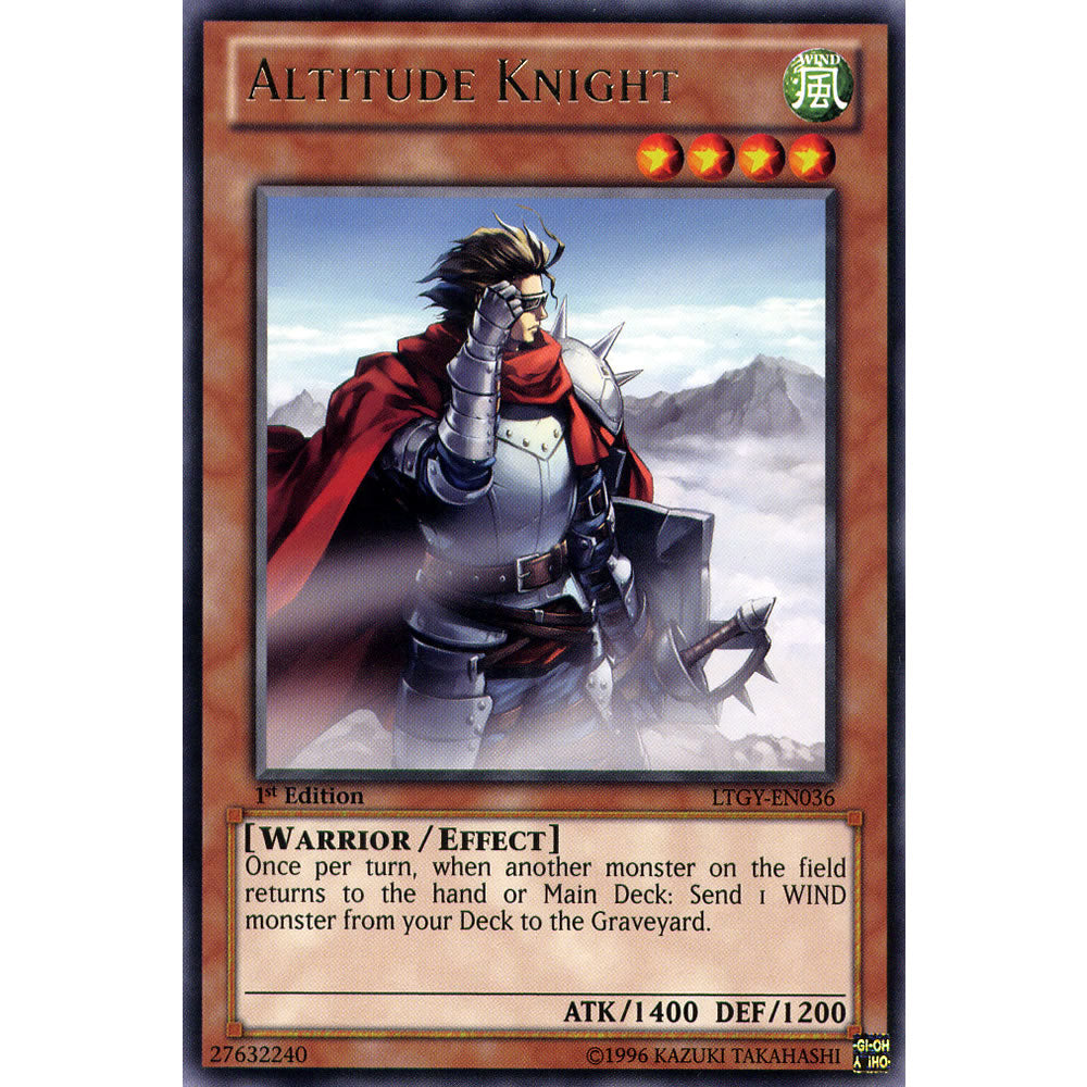 Altitude Knight LTGY-EN036 Yu-Gi-Oh! Card from the Lord of the Tachyon Galaxy Set