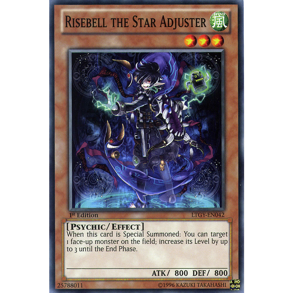Risebell the Star Adjuster LTGY-EN042 Yu-Gi-Oh! Card from the Lord of the Tachyon Galaxy Set