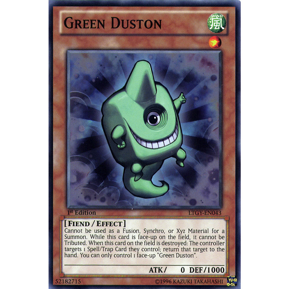 Green Duston LTGY-EN043 Yu-Gi-Oh! Card from the Lord of the Tachyon Galaxy Set