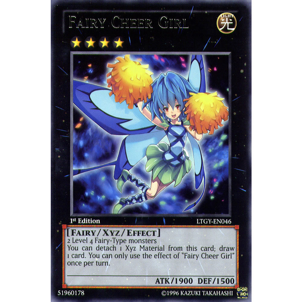 Fairy Cheer Girl LTGY-EN046 Yu-Gi-Oh! Card from the Lord of the Tachyon Galaxy Set