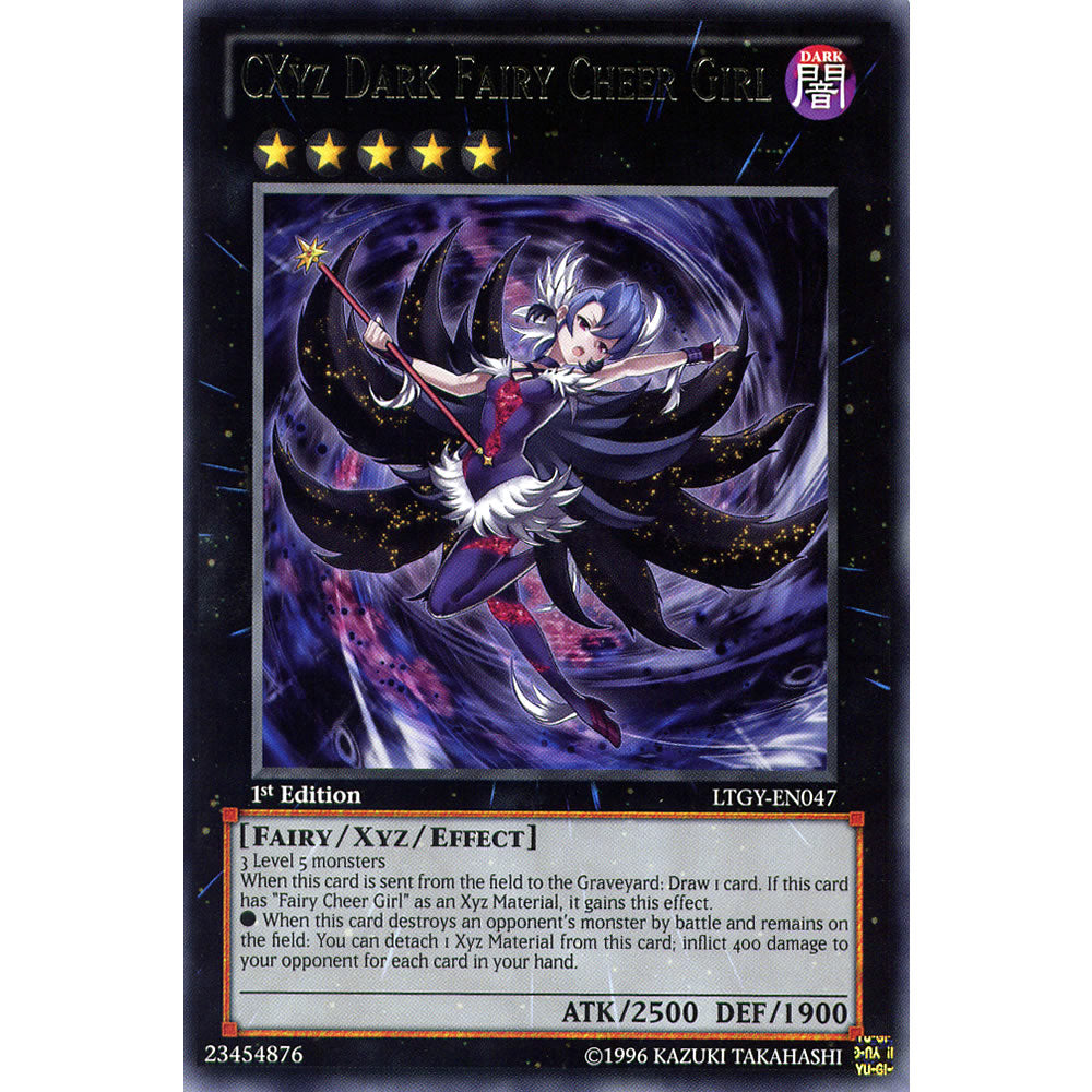 CXyz Dark Fairy Cheer Girl LTGY-EN047 Yu-Gi-Oh! Card from the Lord of the Tachyon Galaxy Set