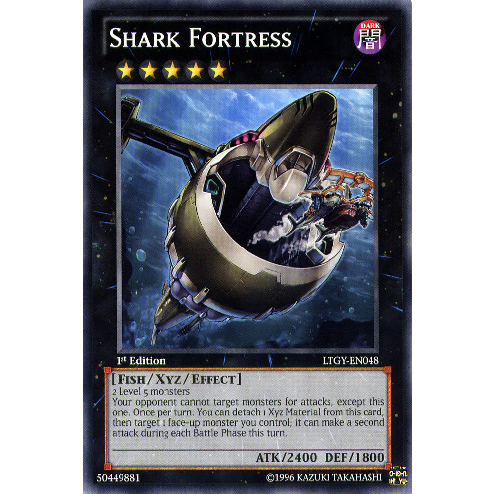 Shark Fortress LTGY-EN048 Yu-Gi-Oh! Card from the Lord of the Tachyon Galaxy Set