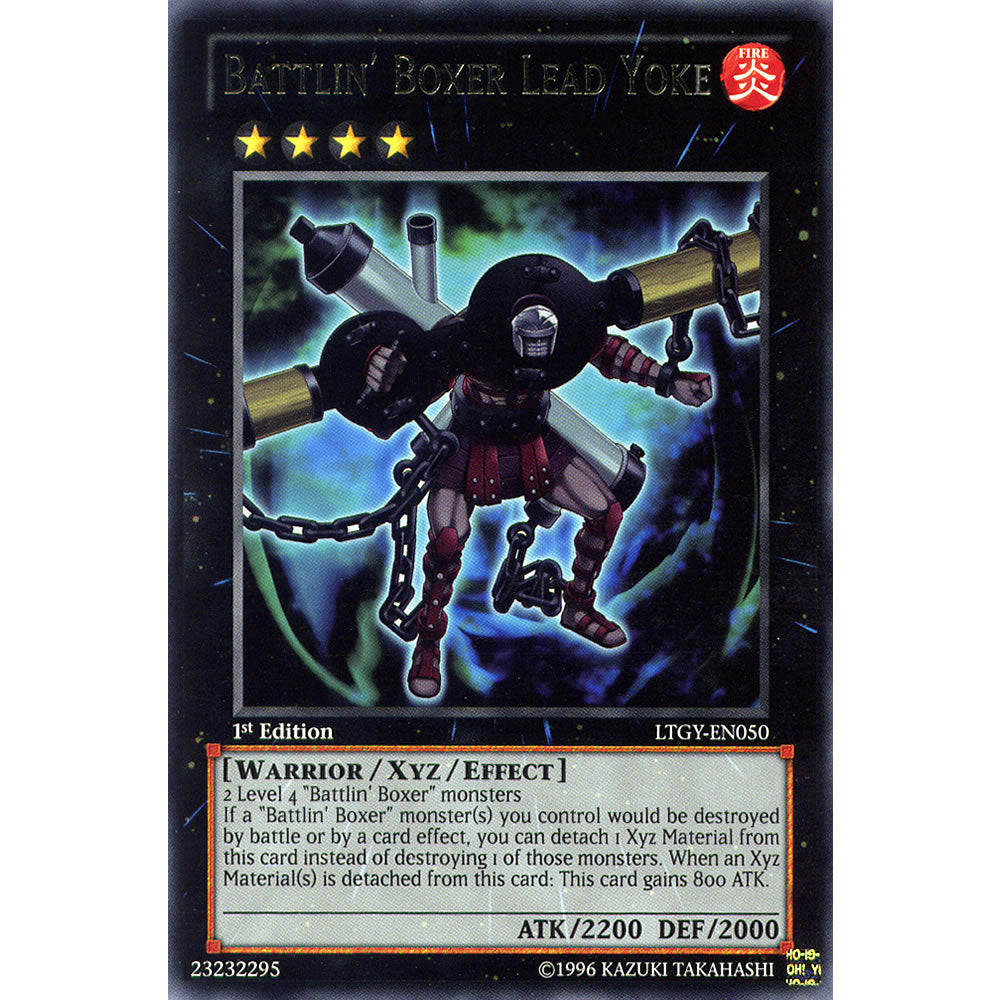 Battlin' Boxer Lead Yoke LTGY-EN050 Yu-Gi-Oh! Card from the Lord of the Tachyon Galaxy Set