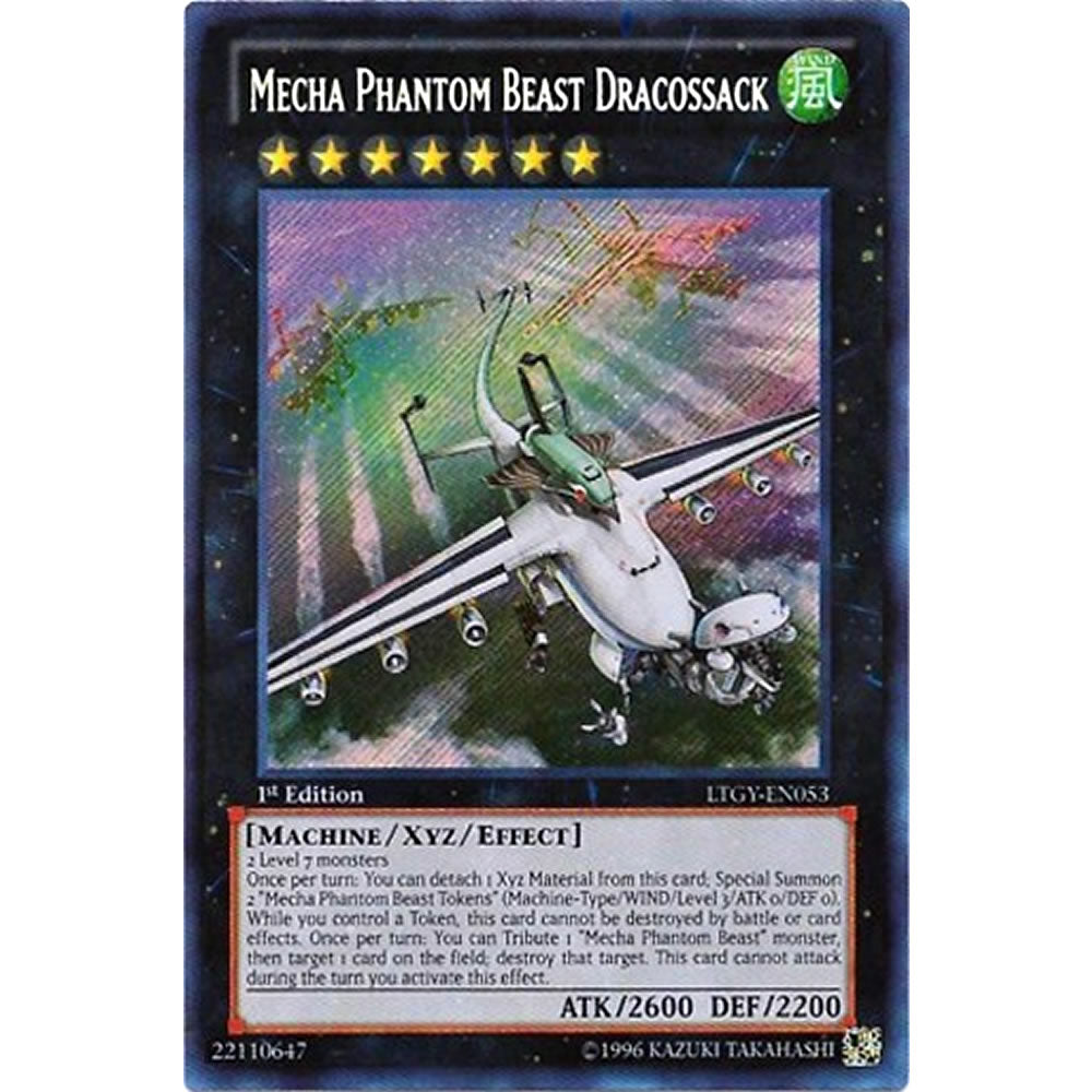 Mecha Phantom Beast Dracossack LTGY-EN053 Yu-Gi-Oh! Card from the Lord of the Tachyon Galaxy Set