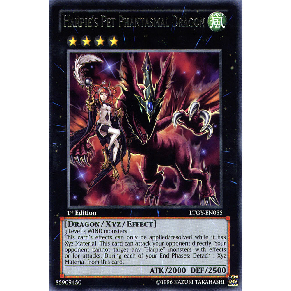 Harpie's Pet Phantasmal Dragon LTGY-EN055 Yu-Gi-Oh! Card from the Lord of the Tachyon Galaxy Set