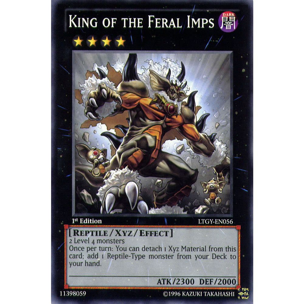 King of the Feral Imps LTGY-EN056 Yu-Gi-Oh! Card from the Lord of the Tachyon Galaxy Set