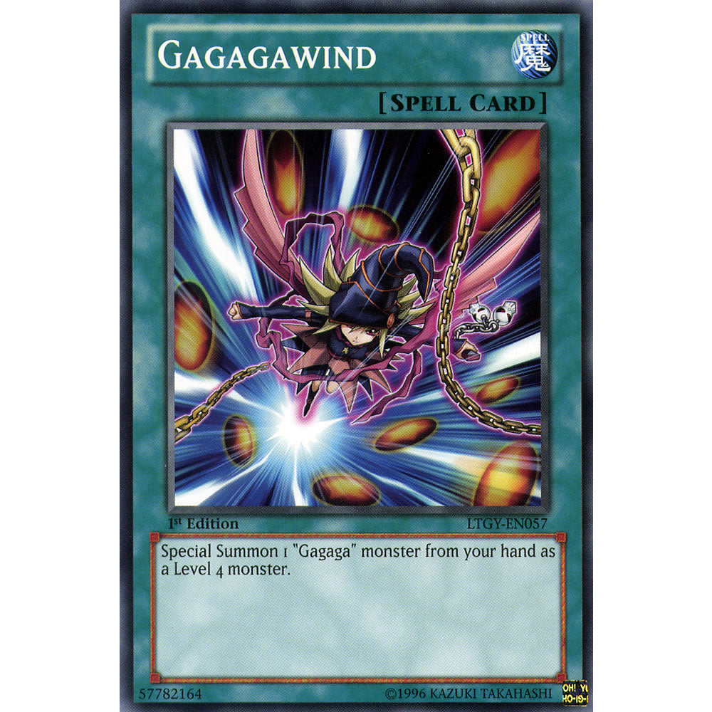 Gagagawind LTGY-EN057 Yu-Gi-Oh! Card from the Lord of the Tachyon Galaxy Set
