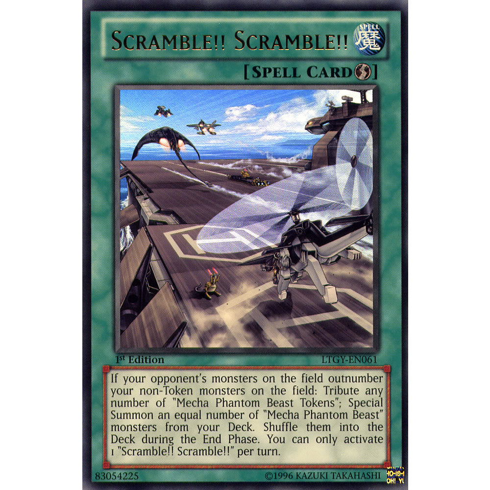 Scramble!! Scramble!! LTGY-EN061 Yu-Gi-Oh! Card from the Lord of the Tachyon Galaxy Set