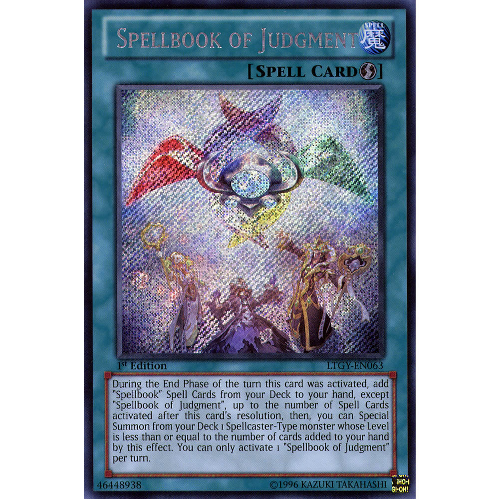 Spellbook of Judgment LTGY-EN063 Yu-Gi-Oh! Card from the Lord of the Tachyon Galaxy Set
