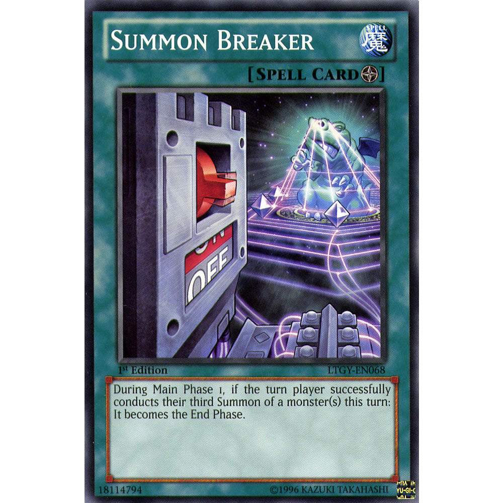 Summon Breaker LTGY-EN068 Yu-Gi-Oh! Card from the Lord of the Tachyon Galaxy Set