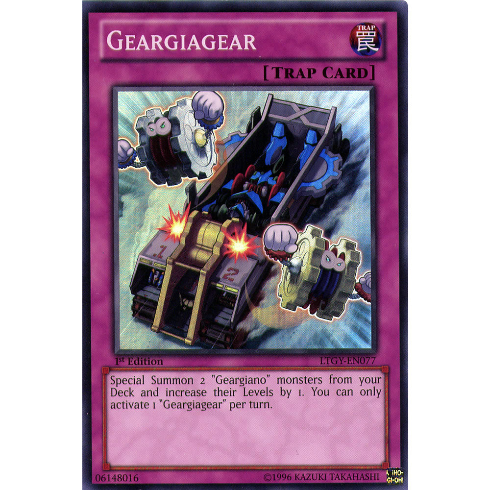 Geargiagear LTGY-EN077 Yu-Gi-Oh! Card from the Lord of the Tachyon Galaxy Set
