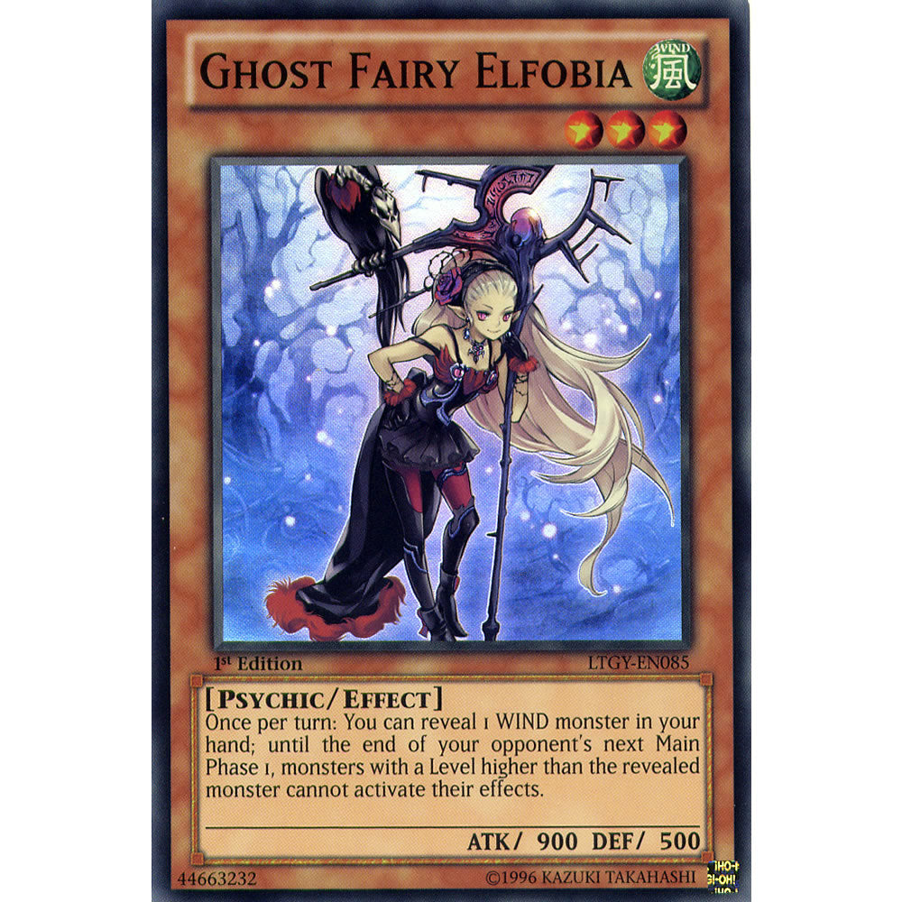 Ghost Fairy Elfobia LTGY-EN085 Yu-Gi-Oh! Card from the Lord of the Tachyon Galaxy Set