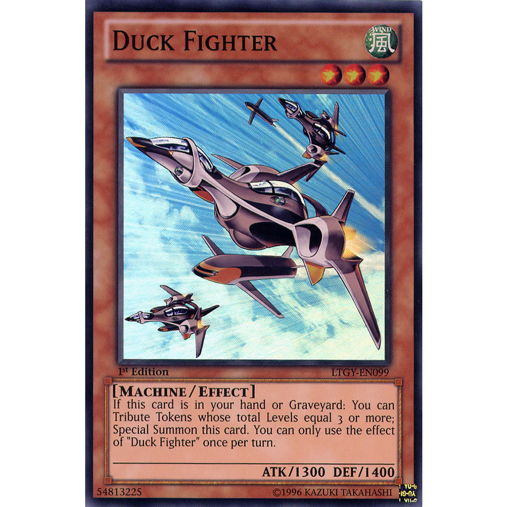 Duck Fighter LTGY-EN099 Yu-Gi-Oh! Card from the Lord of the Tachyon Galaxy Set
