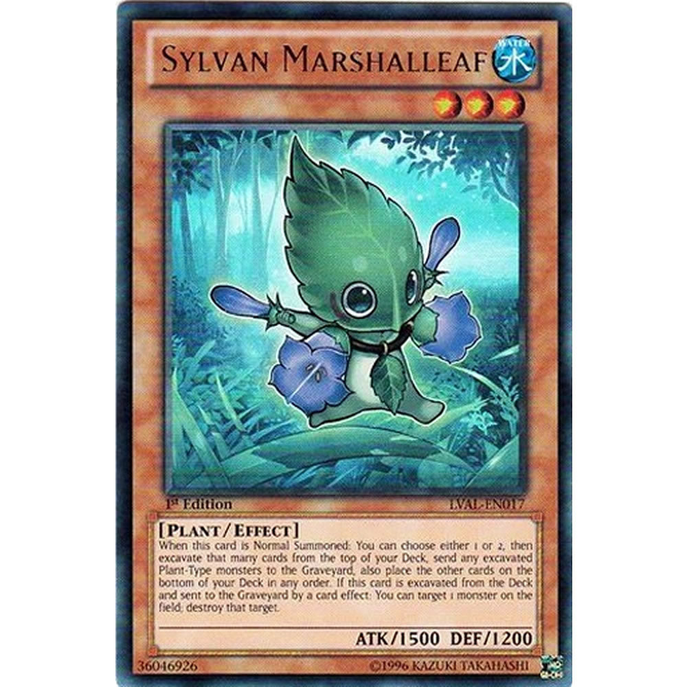 Sylvan Marshalleaf LVAL-EN017 Yu-Gi-Oh! Card from the Legacy of the Valiant Set