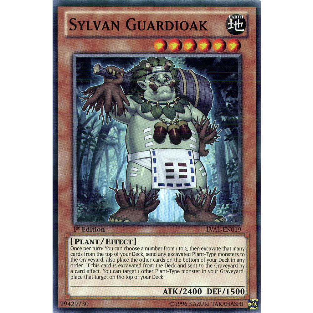 Sylvan Guardioak LVAL-EN019 Yu-Gi-Oh! Card from the Legacy of the Valiant Set