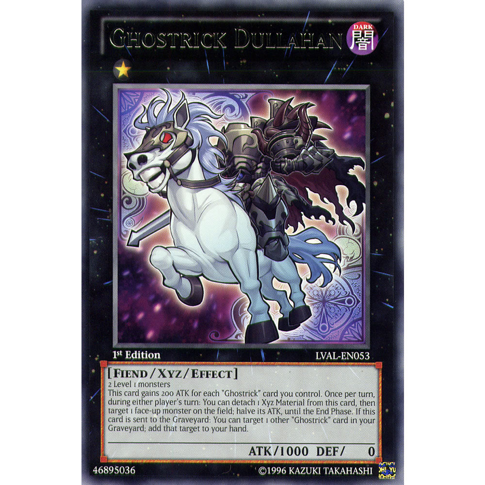 Ghostrick Dullahan LVAL-EN053 Yu-Gi-Oh! Card from the Legacy of the Valiant Set
