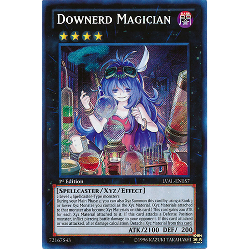Downerd Magician LVAL-EN057 Yu-Gi-Oh! Card from the Legacy of the Valiant Set