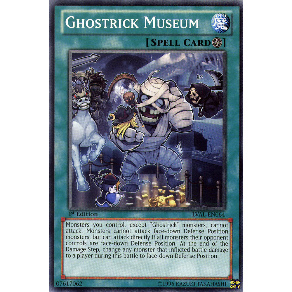 Ghostrick Museum LVAL-EN064 Yu-Gi-Oh! Card from the Legacy of the Valiant Set