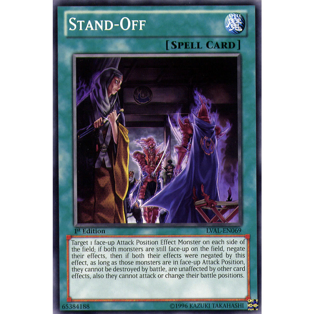Stand-Off LVAL-EN069 Yu-Gi-Oh! Card from the Legacy of the Valiant Set