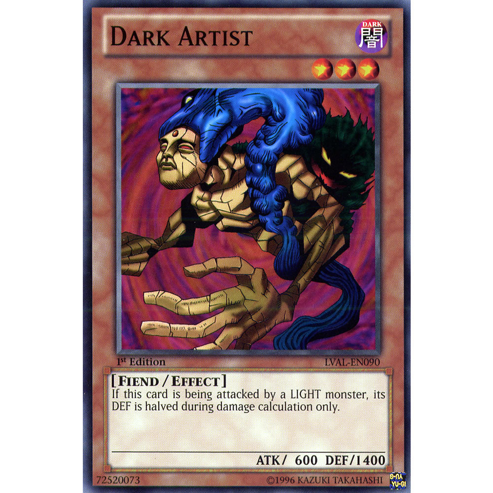 Dark Artist LVAL-EN090 Yu-Gi-Oh! Card from the Legacy of the Valiant Set