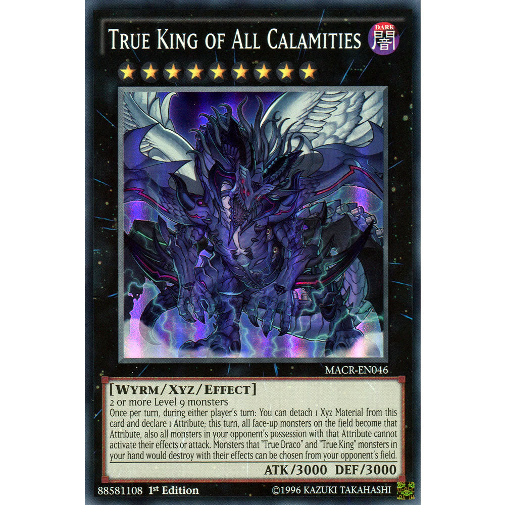 True King of All Calamities MACR-EN046 Yu-Gi-Oh! Card from the Maximum Crisis Set