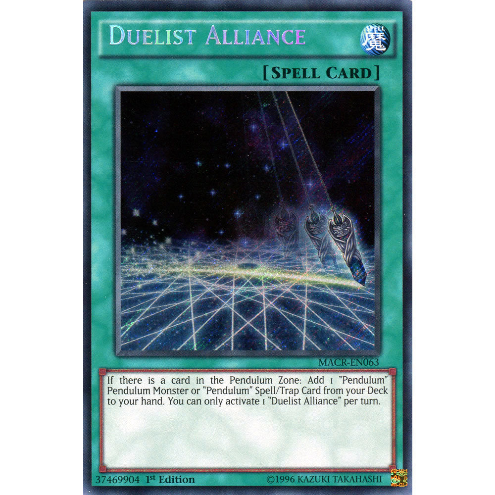Duelist Alliance MACR-EN063 Yu-Gi-Oh! Card from the Maximum Crisis Set