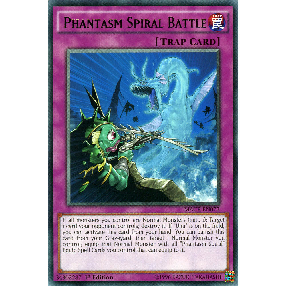 Phantasm Spiral Battle MACR-EN072 Yu-Gi-Oh! Card from the Maximum Crisis Set