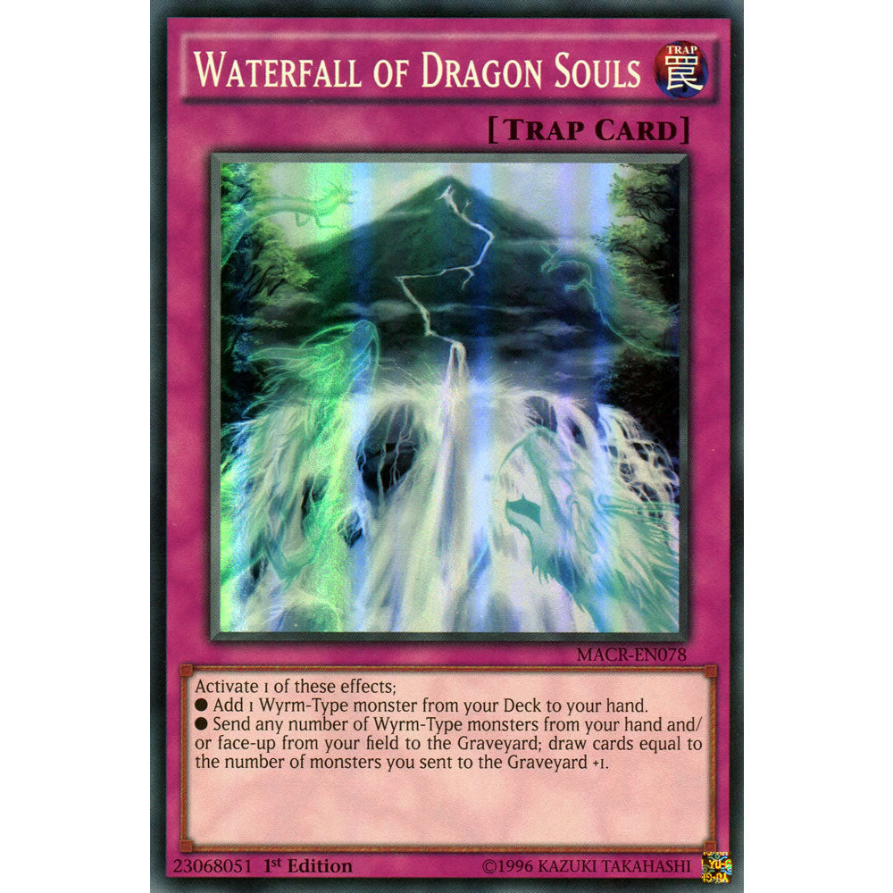 Waterfall of Dragon Souls MACR-EN078 Yu-Gi-Oh! Card from the Maximum Crisis Set