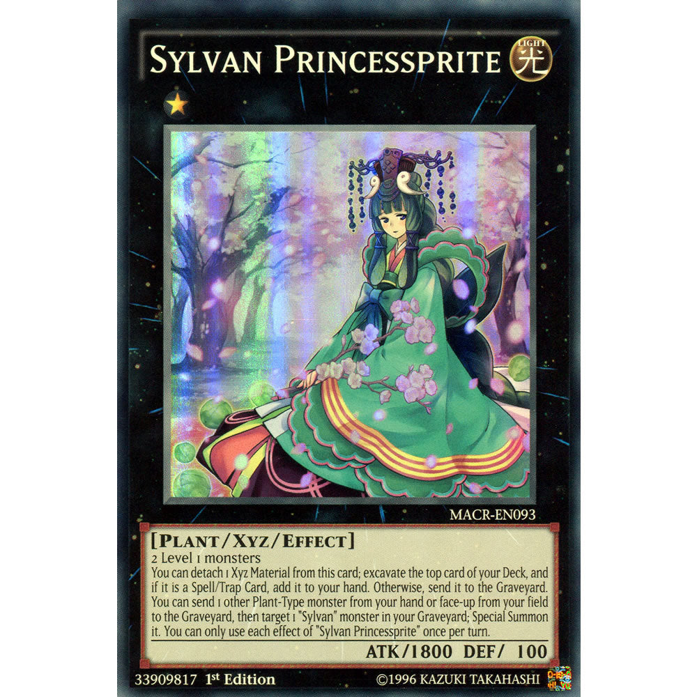 Sylvan Princessprite MACR-EN093 Yu-Gi-Oh! Card from the Maximum Crisis Set