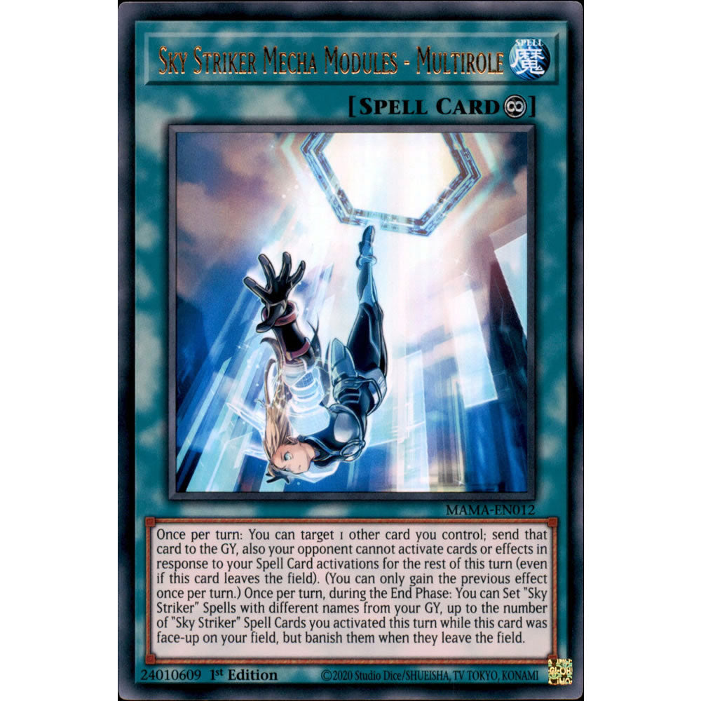 Sky Striker Mecha Modules - Multirole MAMA-EN012 Yu-Gi-Oh! Card from the Magnificent Mavens Set