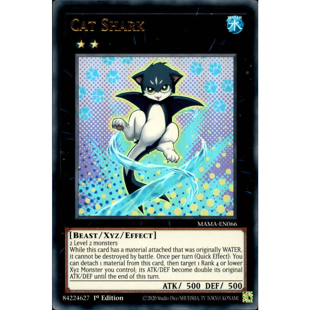 Cat Shark MAMA-EN066 Yu-Gi-Oh! Card from the Magnificent Mavens Set