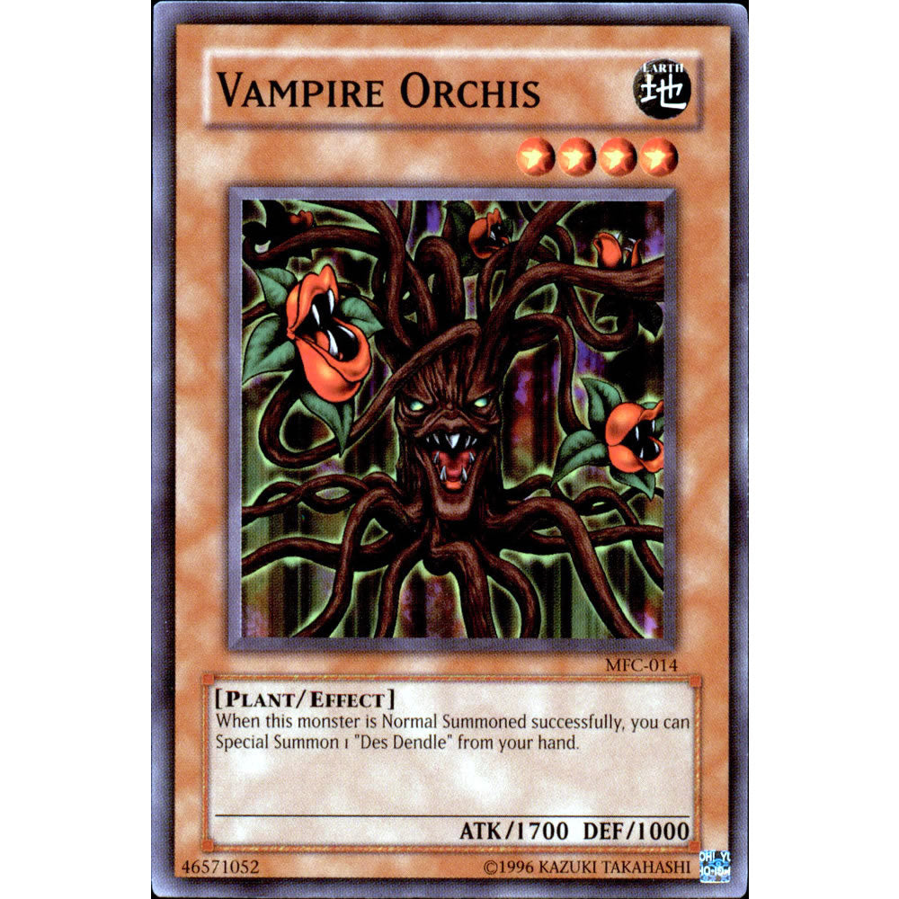 Vampire Orchis MFC-014 Yu-Gi-Oh! Card from the Magician's Force Set