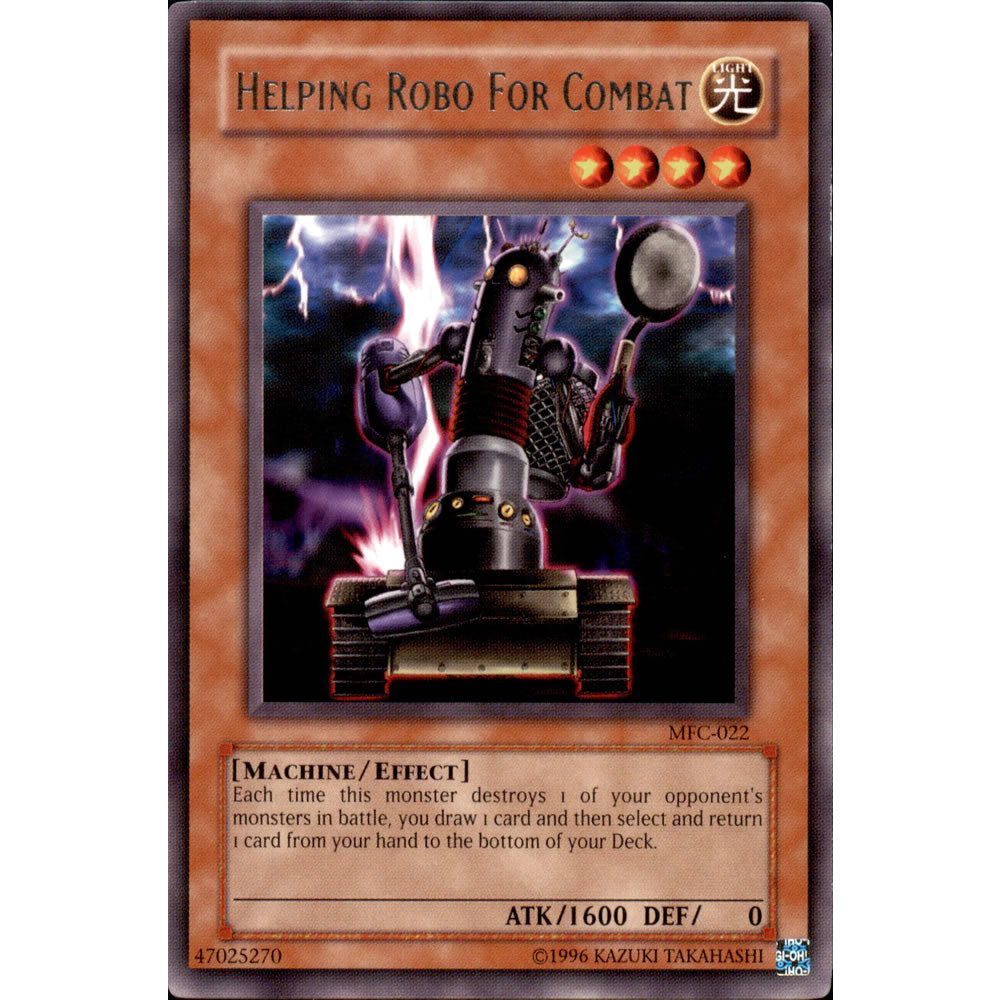 Helping Robo For Combat MFC-022 Yu-Gi-Oh! Card from the Magician's Force Set