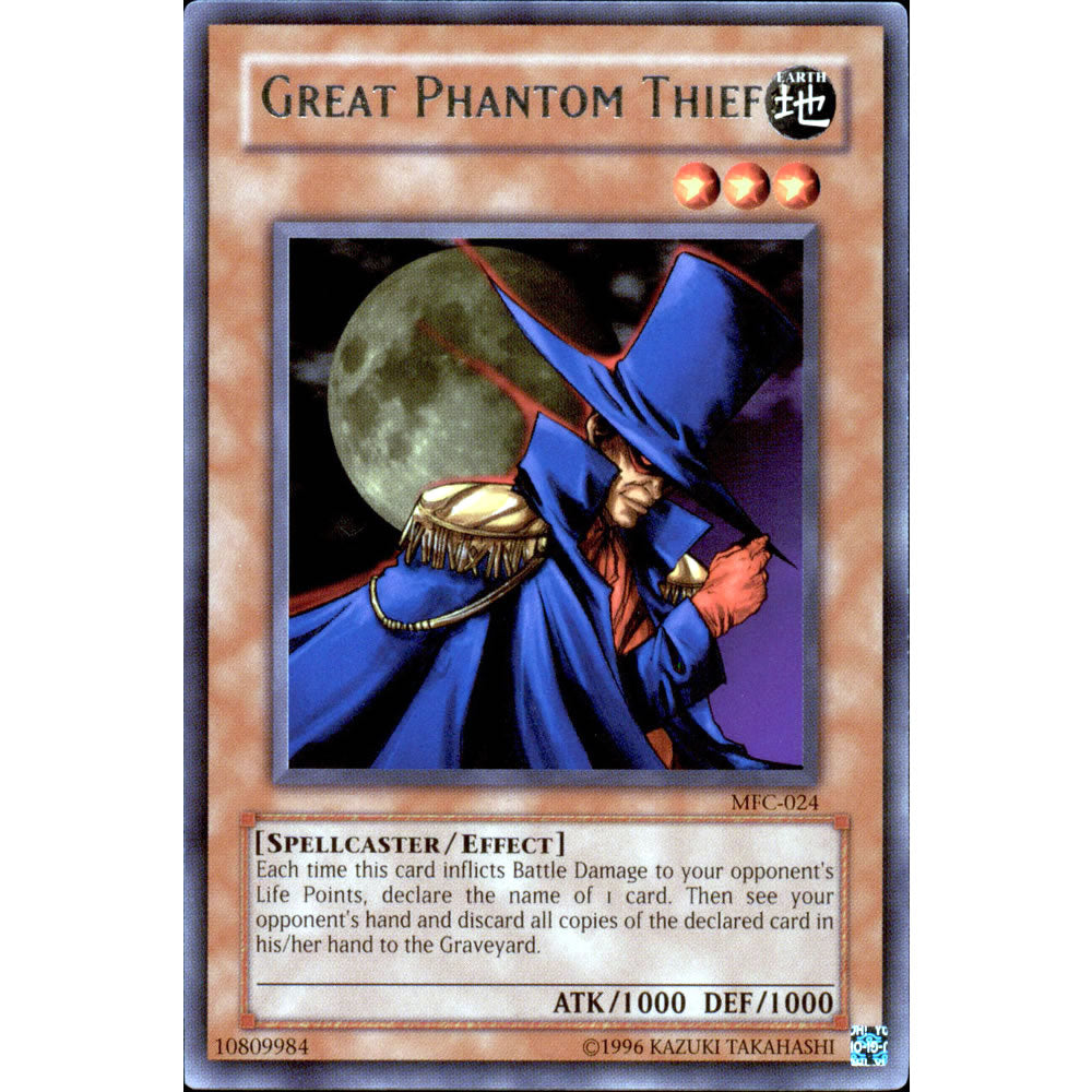 Great Phantom Thief MFC-024 Yu-Gi-Oh! Card from the Magician's Force Set