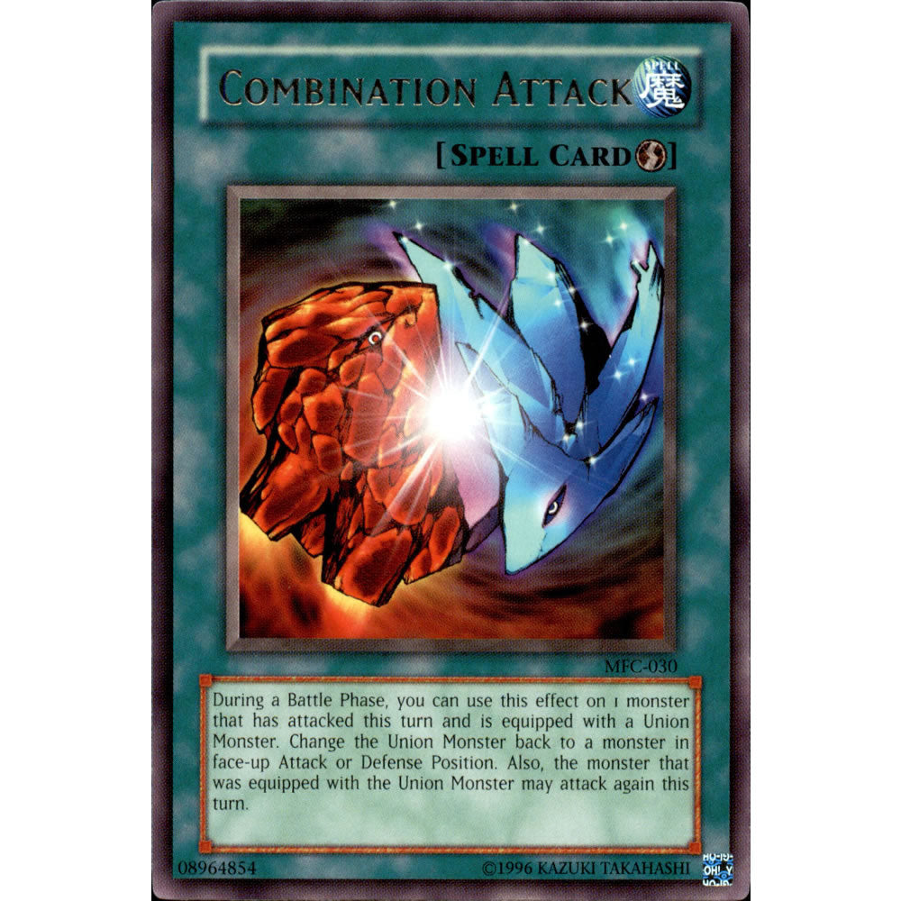 Combination Attack MFC-030 Yu-Gi-Oh! Card from the Magician's Force Set