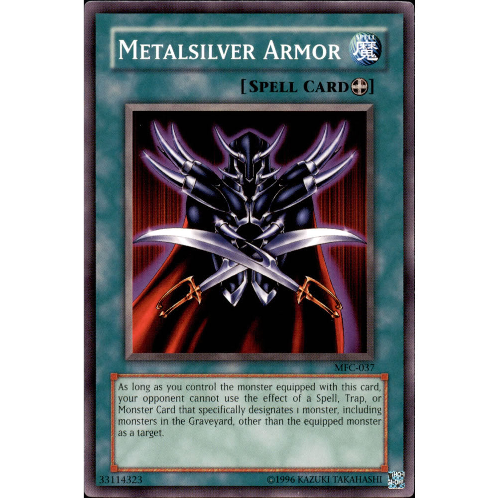 Metalsilver Armor MFC-037 Yu-Gi-Oh! Card from the Magician's Force Set